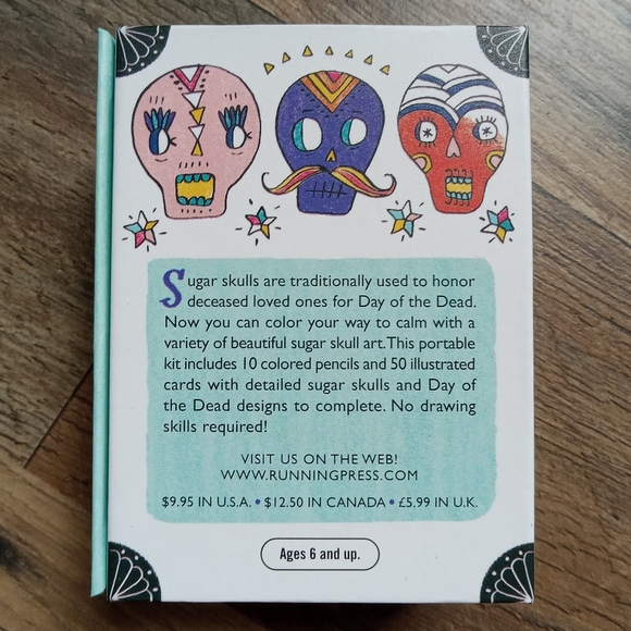 Sugar Skulls Coloring Kit - Picture 5 of 5
